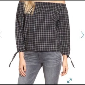 NEVER WORN Madewell off the shoulder top